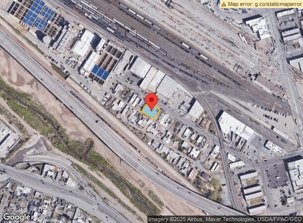  508 Canal Rd, El Paso, TX Parcel Map