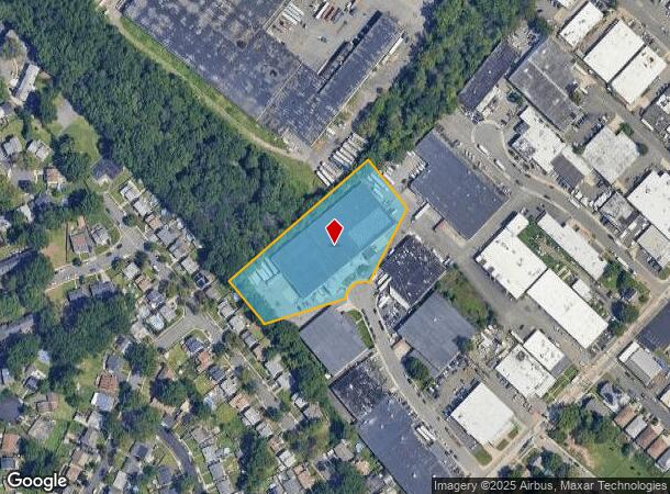  360 Hurst St, Linden, NJ Parcel Map