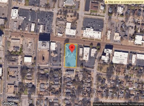  1433 Union Ave, Memphis, TN Parcel Map