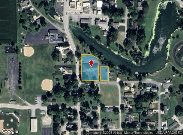 208 S Washington St, Castalia, OH Parcel Map