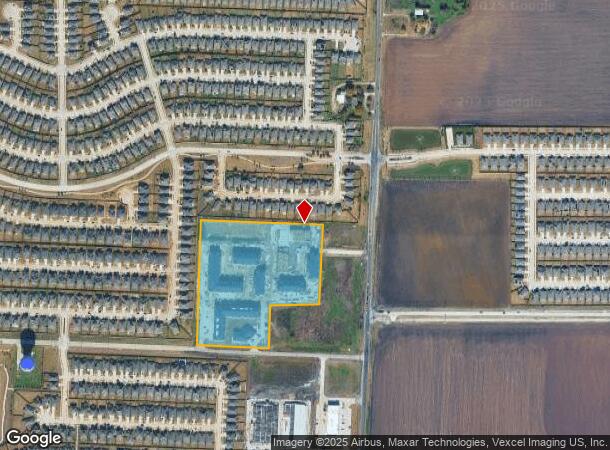 3845 Frontier Pkwy, Aubrey, TX Parcel Map