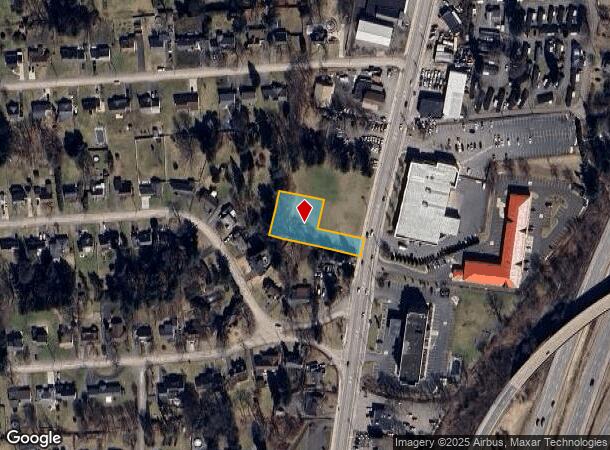 1015 Upper Front St, Binghamton, NY Parcel Map