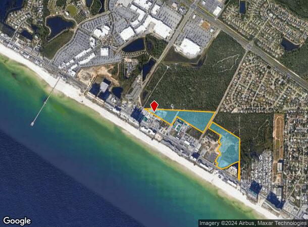  15238 Front Beach Rd, Panama City Beach, FL Parcel Map