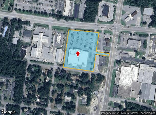  512 Robertson Blvd, Walterboro, SC Parcel Map