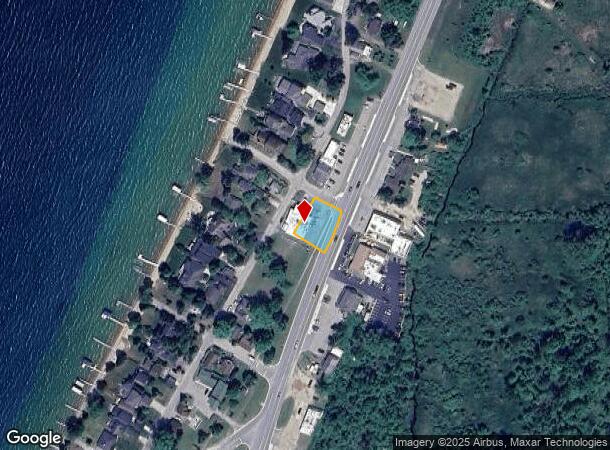  232 N Michigan Ave, Beulah, MI Parcel Map