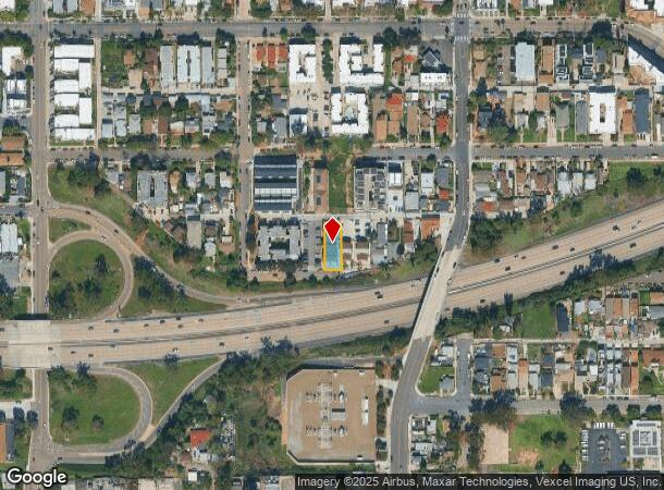 2934 F St, San Diego, CA Parcel Map