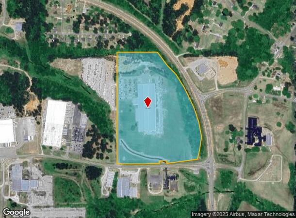 100 Wolverine Dr, Booneville, MS Parcel Map