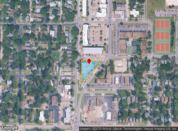 1601 Sw Lane St, Topeka, KS Parcel Map