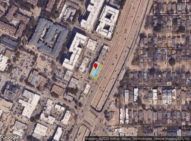 4633 N Central Expy, Dallas, TX Parcel Map