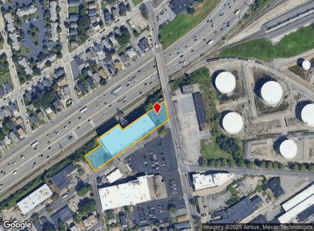 1117 Eddy St, Providence, RI Parcel Map