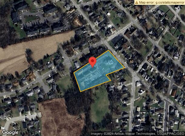  853 Xenia Ave, Wilmington, OH Parcel Map