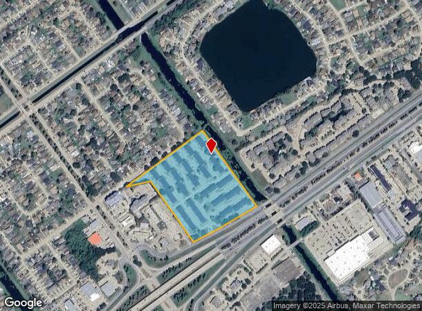  12151 I 10 Service Rd, New Orleans, LA Parcel Map