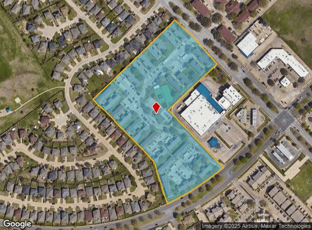7415 Tallow Wind Trl, Fort Worth, TX Parcel Map