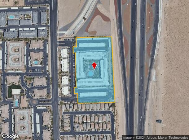  10650 Dean Martin Dr, Las Vegas, NV Parcel Map