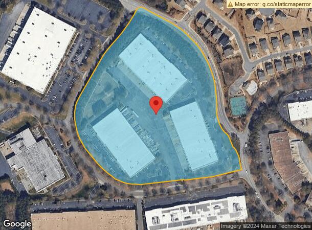  5770 Shiloh Rd, Alpharetta, GA Parcel Map