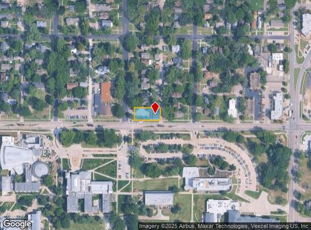  1616 Sw 17Th St, Topeka, KS Parcel Map