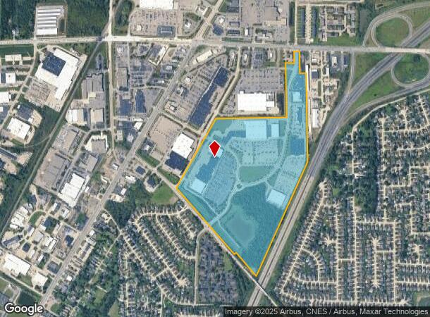 50580 Waterside Dr, Chesterfield, MI Parcel Map