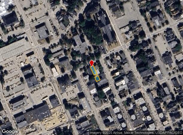  99 Ash St, Lewiston, ME Parcel Map