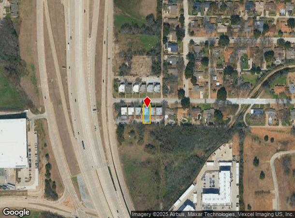  1805 Roman Rd, Grand Prairie, TX Parcel Map