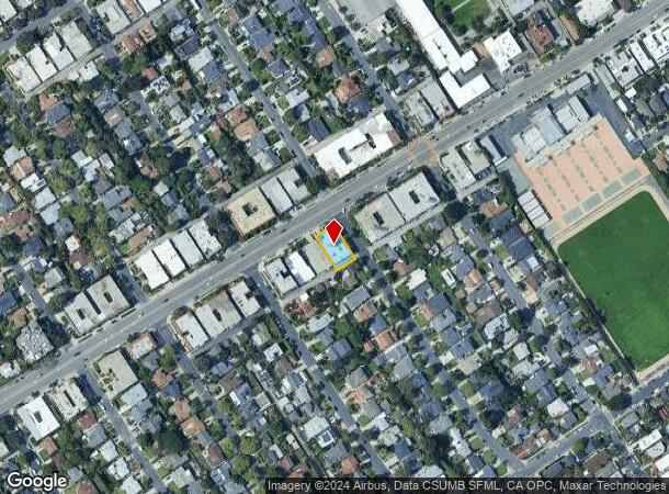  10930 Palms Blvd, Los Angeles, CA Parcel Map