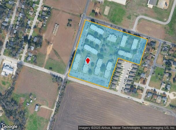 1811 E Avenue K, Temple, TX Parcel Map
