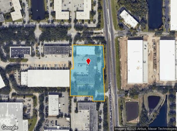 701 S Us Highway 301 Hwy, Tampa, FL Parcel Map