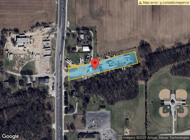  3301 N 600 W, Greenfield, IN Parcel Map