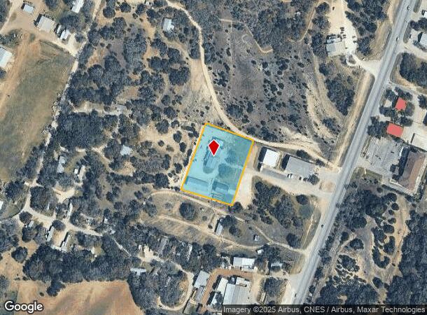 208 Carlie Ln, Blanco, TX Parcel Map