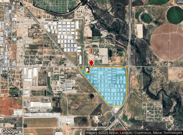  3304 E 50Th St, Lubbock, TX Parcel Map