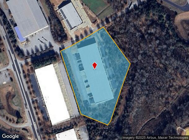 126 Bonnie Valentine Way, Pendergrass, GA Parcel Map