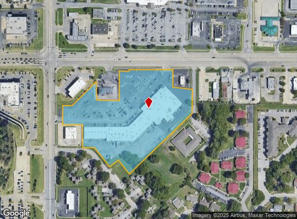  1201 E Kenosha St, Broken Arrow, OK Parcel Map