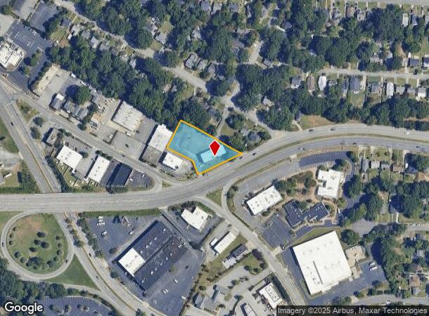 1306 W Wendover Ave, Greensboro, NC Parcel Map