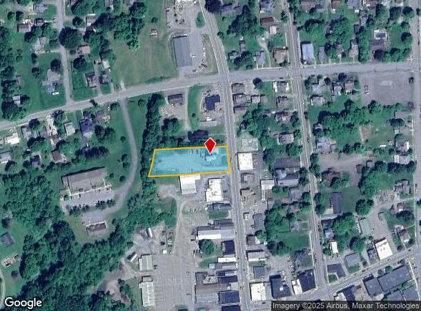  127 Troy St, Canton, PA Parcel Map