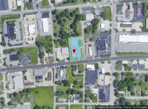 412 E Walnut St, Carbondale, IL Parcel Map