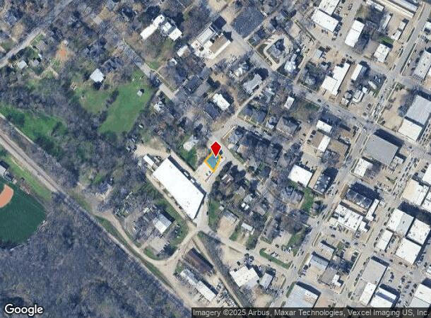 501 W Jefferson St, Waxahachie, TX Parcel Map