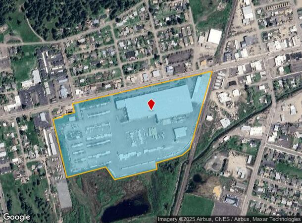 412 W Central Ave, Sutherlin, OR Parcel Map