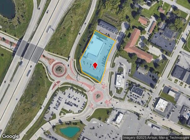  1100 Main Ave, De Pere, WI Parcel Map