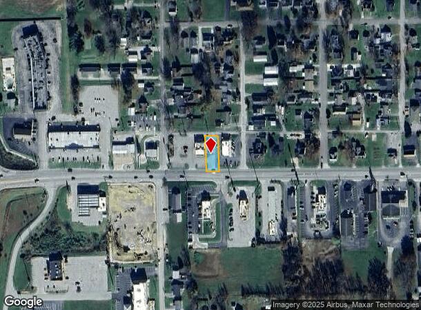 1128 W Mcclain Ave, Scottsburg, IN Parcel Map