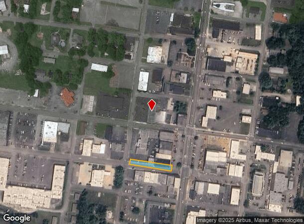 120 W Lafayette Sq, La Fayette, GA Parcel Map