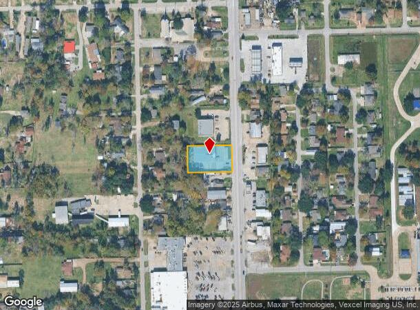 500 N Main St, Highlands, TX Parcel Map