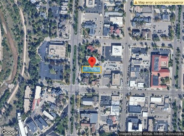  415 N Cascade Ave, Colorado Springs, CO Parcel Map