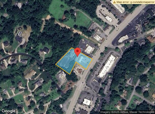  3540 Washington Rd, Canonsburg, PA Parcel Map