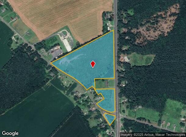 Saxis Rd, Temperanceville, VA Parcel Map