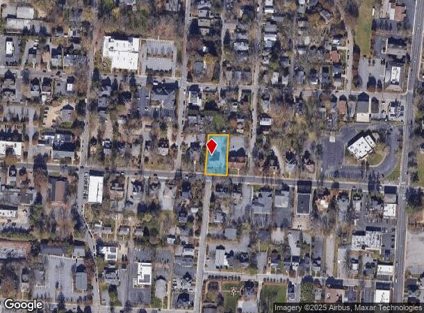  184 E Chestnut St, Asheville, NC Parcel Map