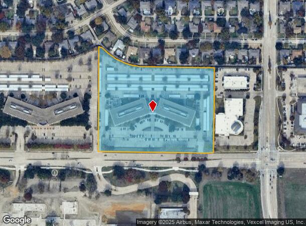  2201 W Plano Pkwy, Plano, TX Parcel Map