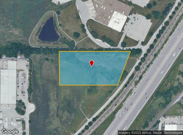  15504 Santa Fe Trail Dr, Lenexa, KS Parcel Map