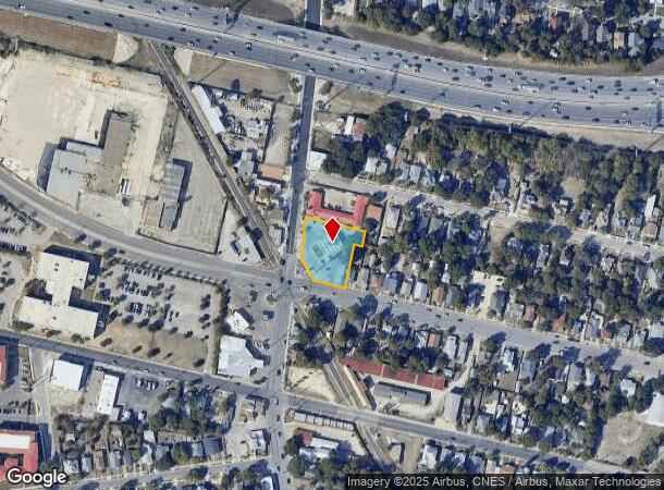 1110 Roosevelt Ave, San Antonio, TX Parcel Map