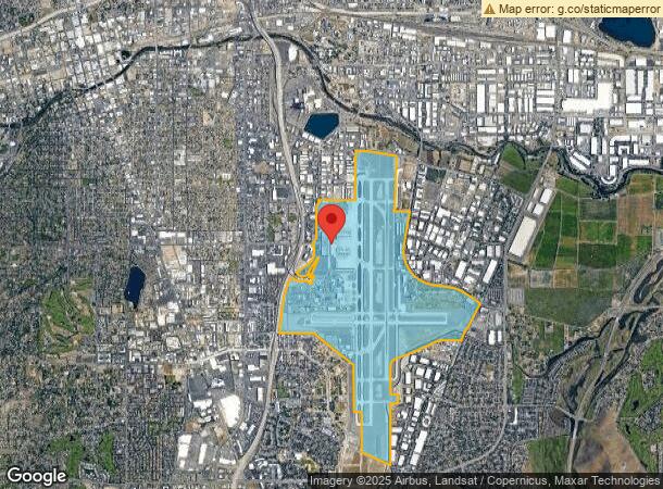  1500 Rock Blvd, Reno, NV Parcel Map