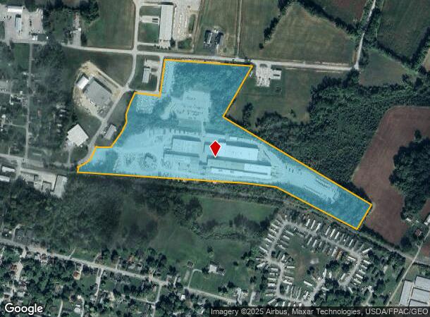 200 Front St, Mount Orab, OH Parcel Map