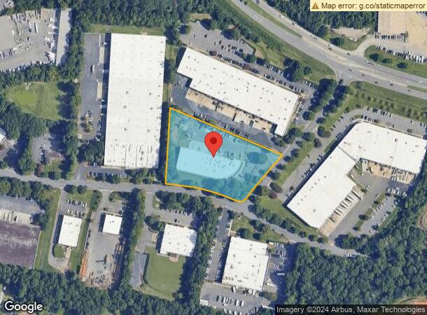  5930 Northwoods Business Pky, Charlotte, NC Parcel Map